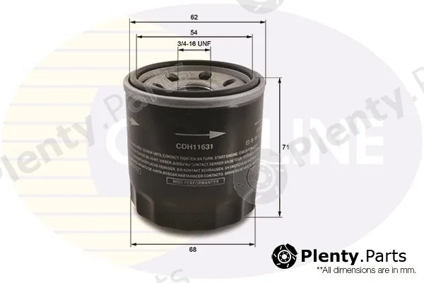 Comline CDH11631 — Oil Filter