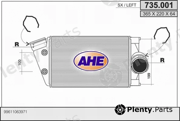 AHE 735.001 — Charge Air Cooler