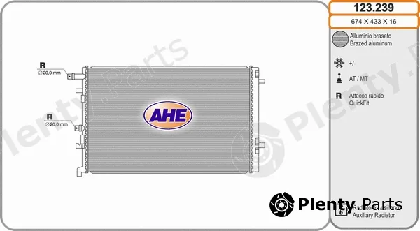 AHE 123.239 — Radiator, engine cooling