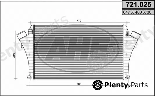 AHE 721.025 — Charge Air Cooler