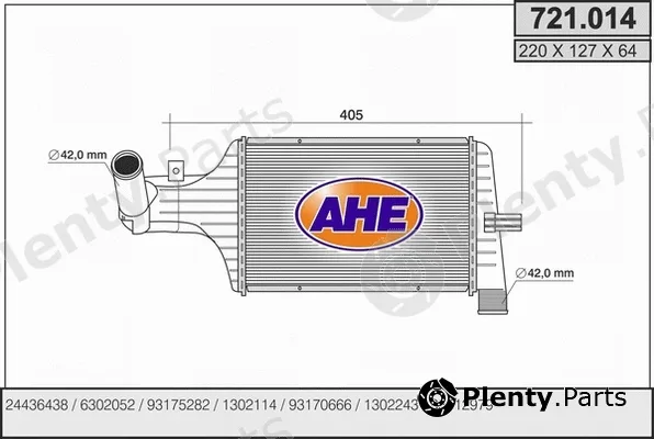 AHE 721.014 — Charge Air Cooler