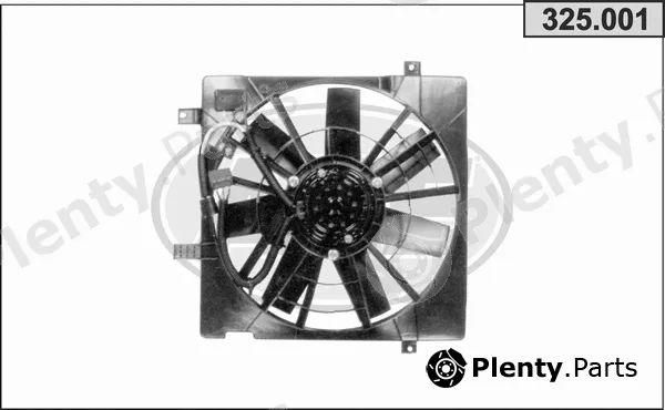 AHE 325.001 — Fan, engine cooling