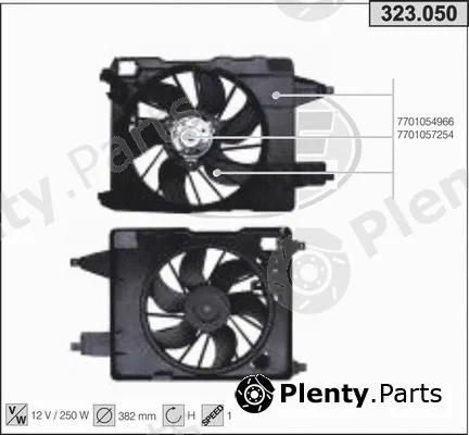 AHE 323.050 — Fan, engine cooling