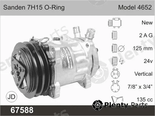 AHE 67588 — Compressor, air conditioning