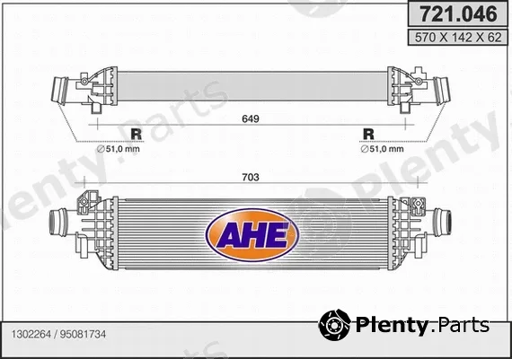 AHE 721.046 — Charge Air Cooler