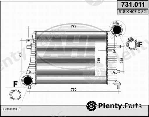 AHE 731.011 — Charge Air Cooler