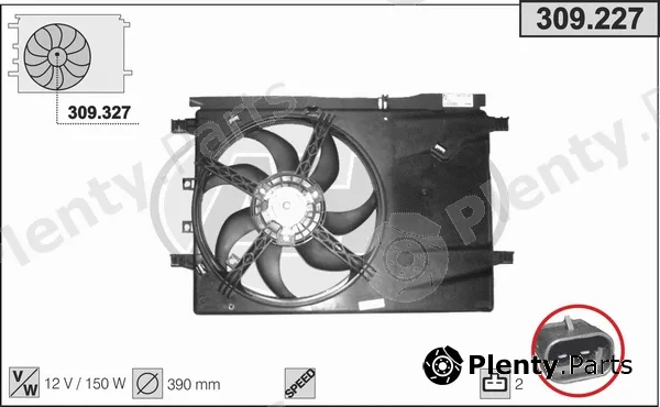 AHE 309.227 — Fan, engine cooling