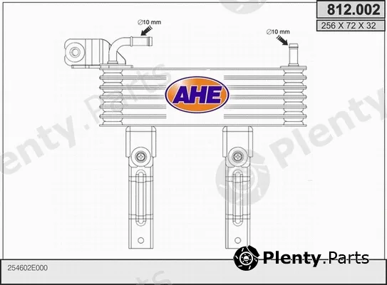 AHE 812.002 — Oil Cooler, engine oil