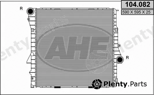 AHE 104.082 — Radiator, engine cooling