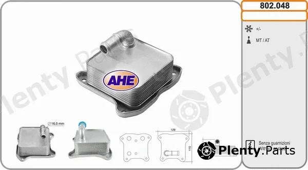AHE 802.048 — Oil Cooler, engine oil