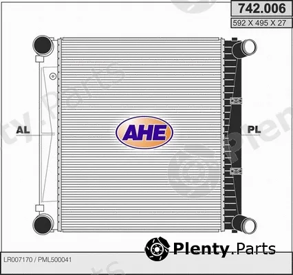 AHE 742.006 — Charge Air Cooler