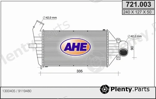 AHE 721.003 — Charge Air Cooler