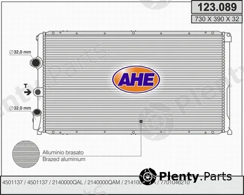 AHE 123.089 — Radiator, engine cooling