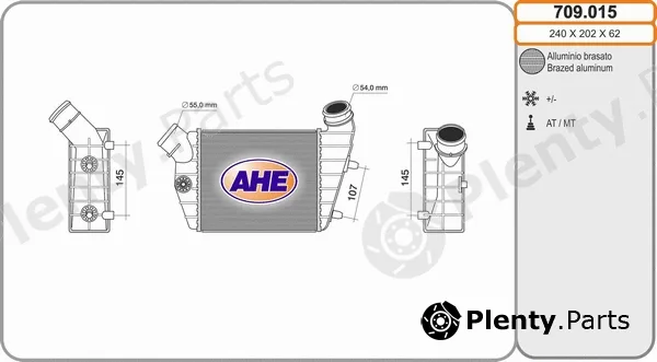 AHE 709.015 — Charge Air Cooler