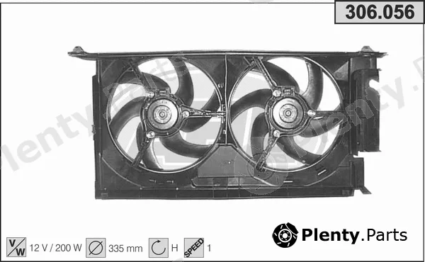AHE 306.056 — Fan, engine cooling