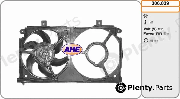 AHE 306.039 — Fan, engine cooling