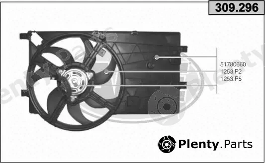 AHE 309.296 — Fan, engine cooling