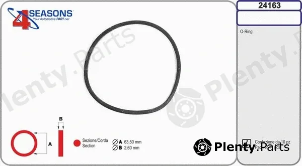AHE 24163 — O-ring, power socket