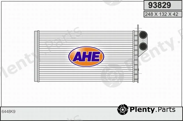 AHE 93829 — Heat Exchanger, interior heating