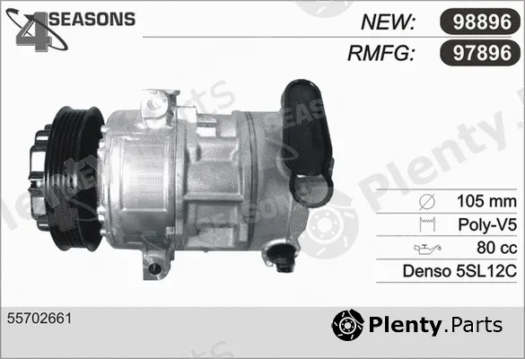 AHE 97896 — Compressor, air conditioning
