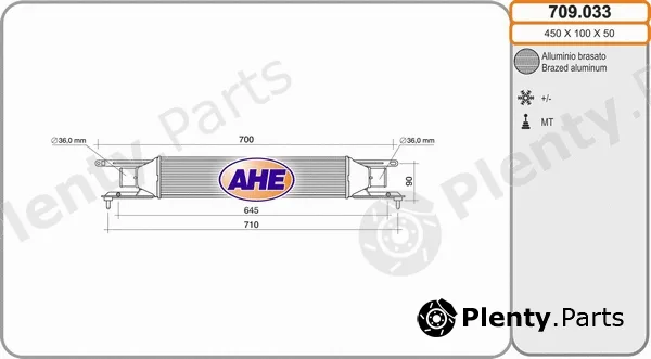 AHE 709.033 — Charge Air Cooler