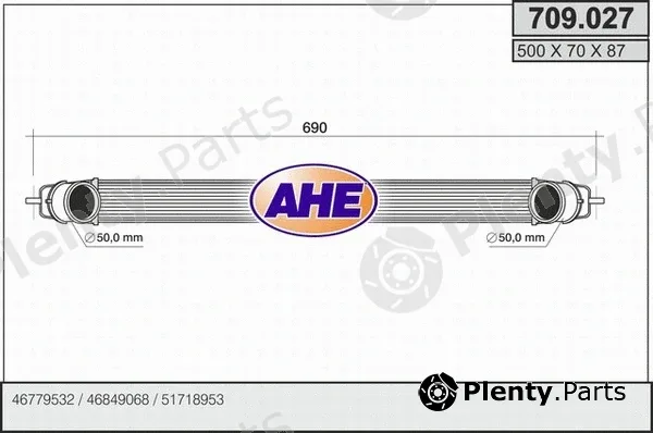AHE 709.027 — Charge Air Cooler