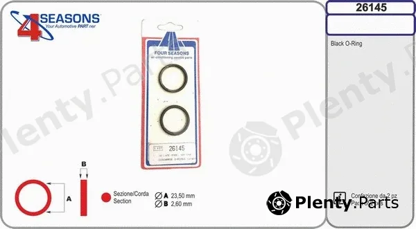 AHE 26145 — O-ring, power socket