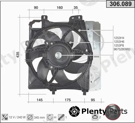 AHE 306.089 — Fan, engine cooling