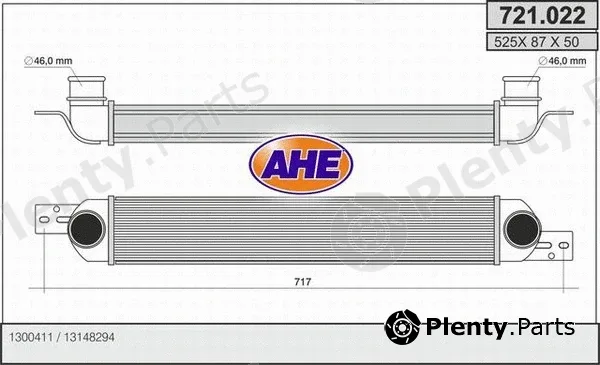 AHE 721.022 — Charge Air Cooler