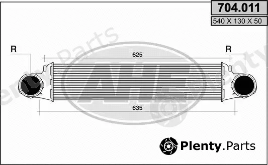 AHE 704.011 — Charge Air Cooler