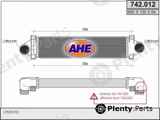 AHE 742.012 — Charge Air Cooler