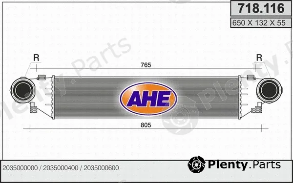 AHE 718.116 — Charge Air Cooler