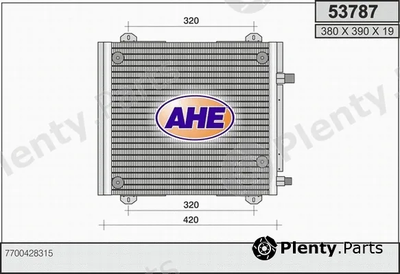 AHE 53787 — Condenser, air conditioning