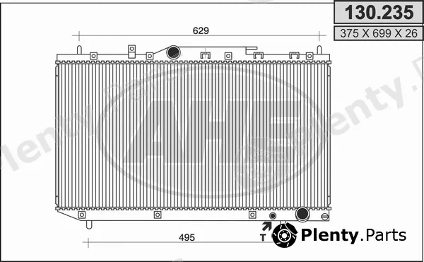 AHE 130.235 — Radiator, engine cooling
