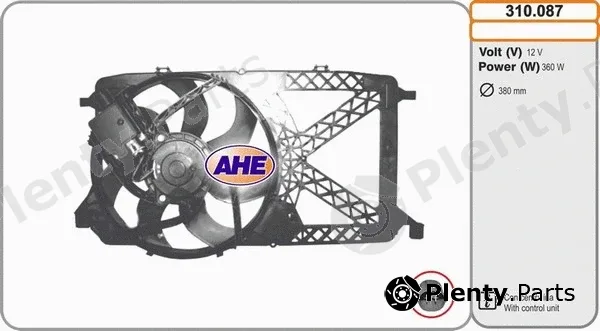 AHE 310.087 — Fan, engine cooling