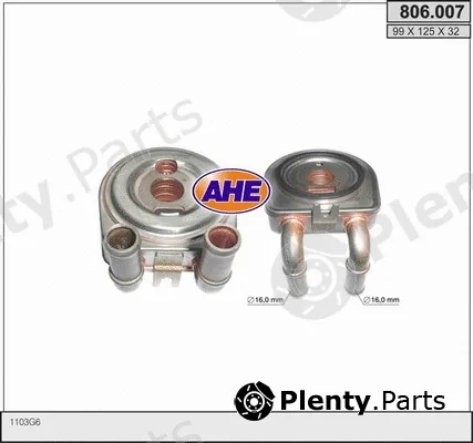 AHE 806.007 — Oil Cooler, engine oil