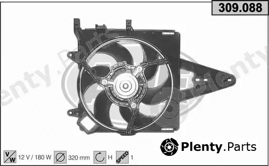 AHE 309.088 — Fan, engine cooling