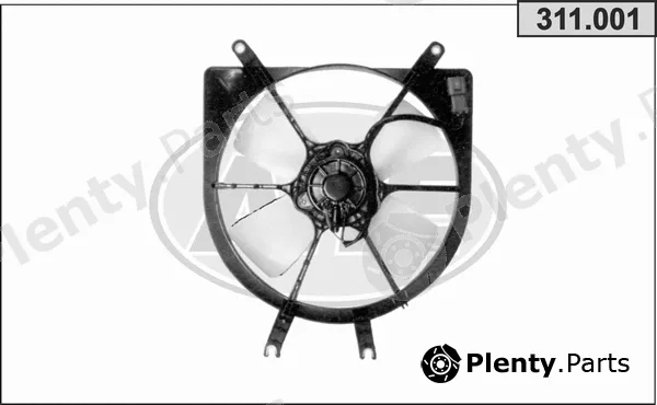 AHE 311.001 — Fan, engine cooling