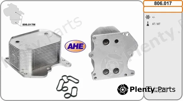 AHE 806.017 — Oil Cooler, engine oil