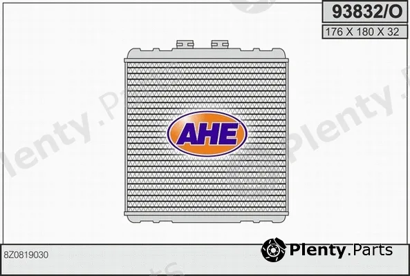 AHE 93832/O — Heat Exchanger, interior heating