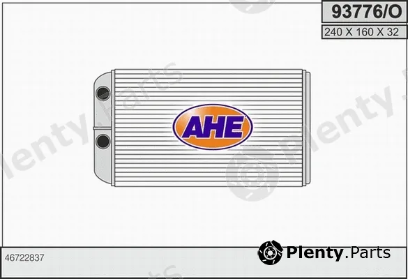 AHE 93776/O — Heat Exchanger, interior heating
