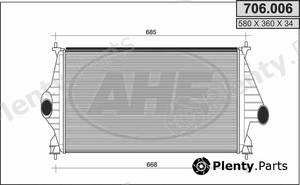 AHE 706.006 — Charge Air Cooler