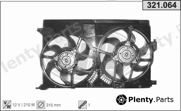 AHE 321.064 — Fan, engine cooling