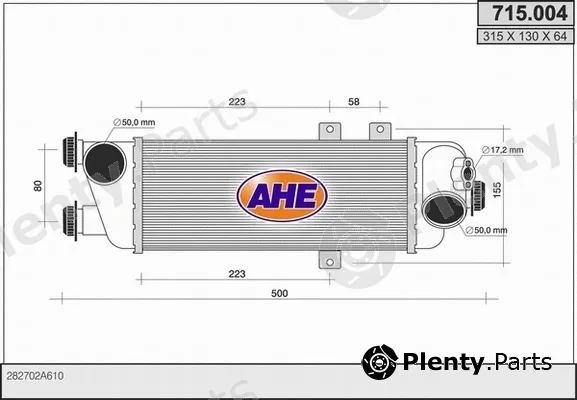 AHE 715.004 — Charge Air Cooler