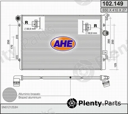 AHE 102.149 — Radiator, engine cooling