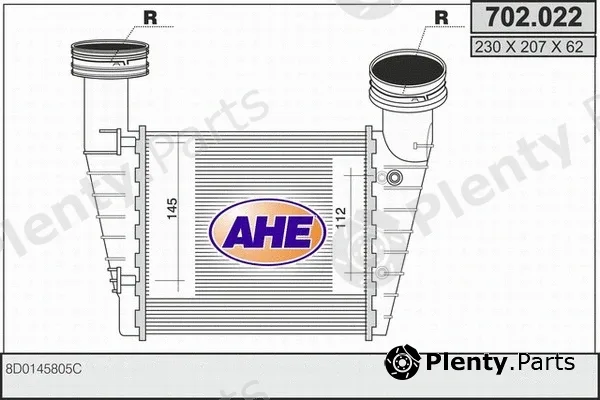 AHE 702.022 — Charge Air Cooler