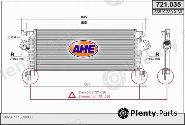 AHE 721.035 — Charge Air Cooler