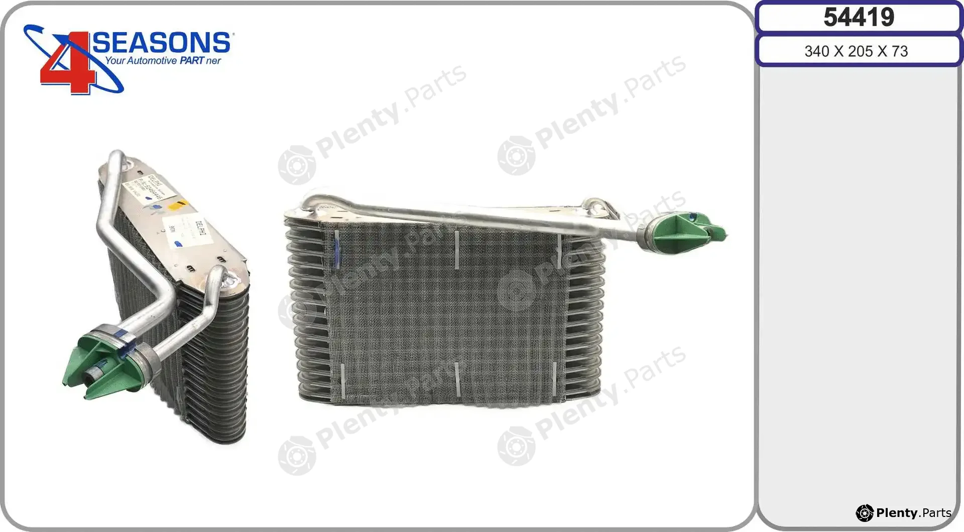 AHE 54419 — Evaporator, air conditioning