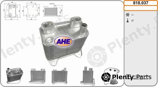 AHE 818.037 — Oil Cooler, engine oil