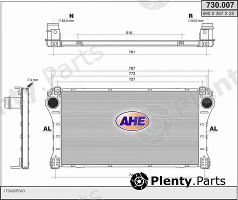 AHE 730.007 — Charge Air Cooler